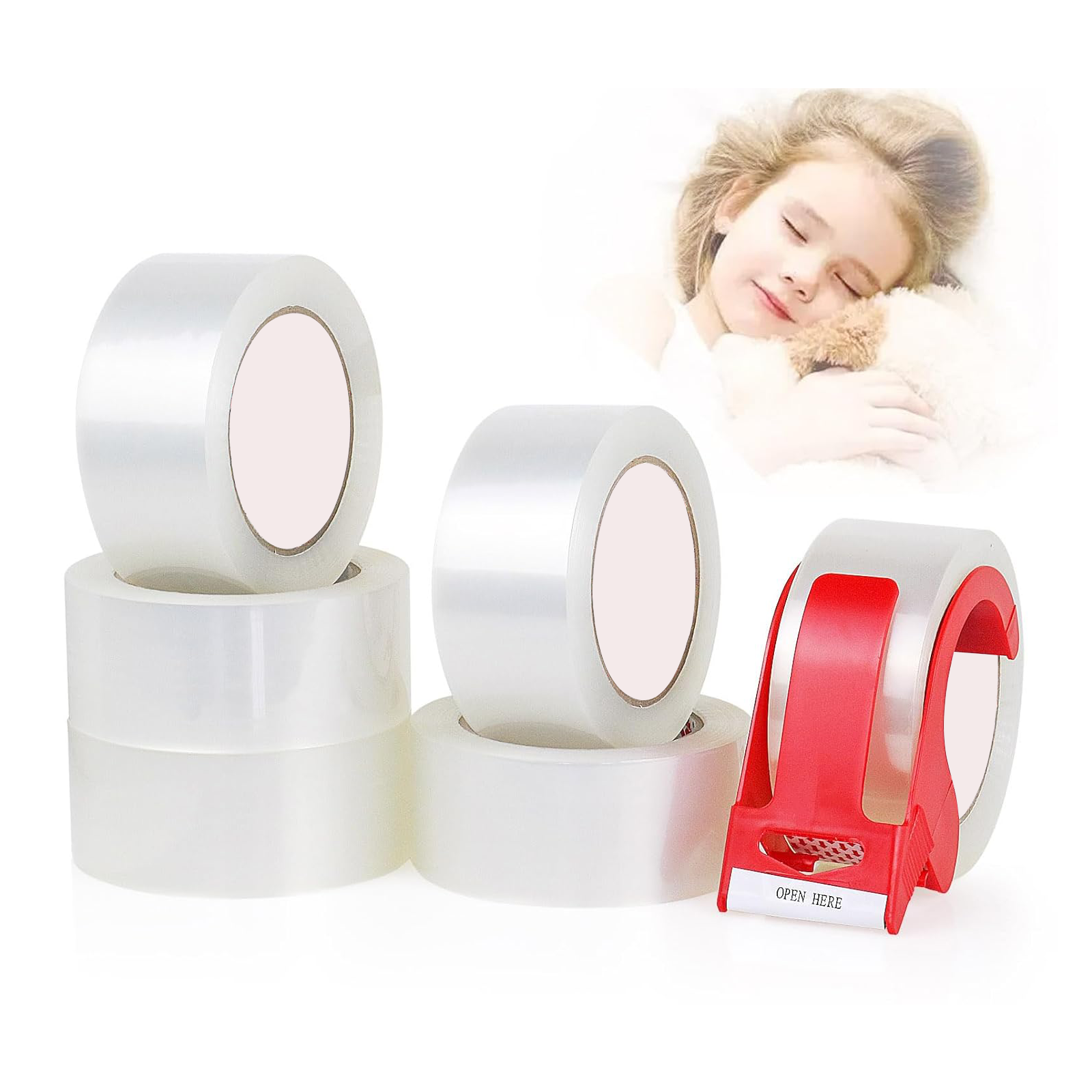 透明白胶带（静音款）